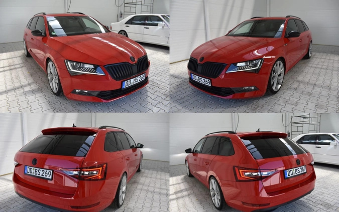 Skoda Superb cena 87900 przebieg: 137000, rok produkcji 2016 z Gorlice małe 742